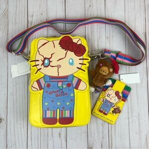 NWT Hello Kitty Chucky Purse and Card Holder